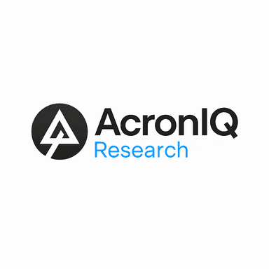 AcronIQ Research Logo